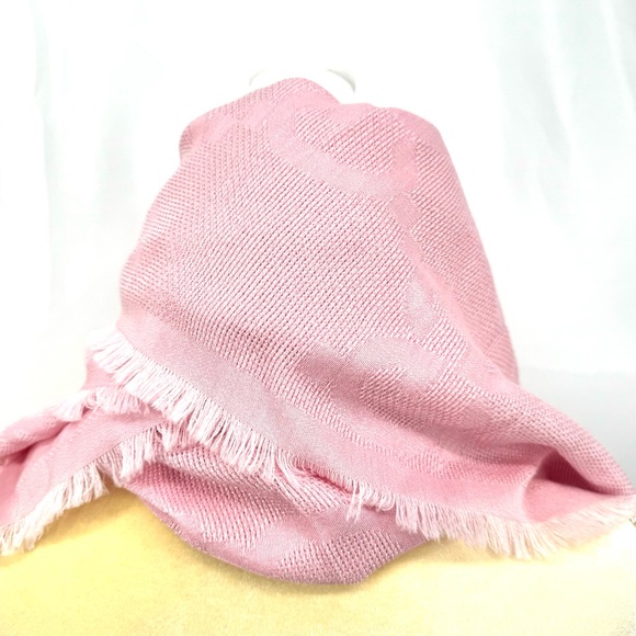 Gucci Stole Samone Interlocking GG Silk/Wool shawl scarf 🔥👀👀🔥🔥🔥 - Picture 4 of 14